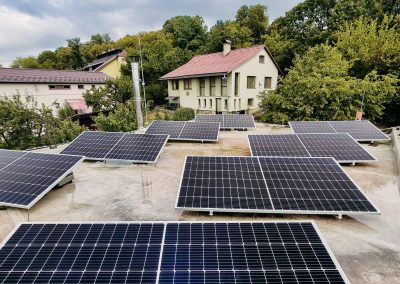 Fotovoltaické panely, rodinný dom