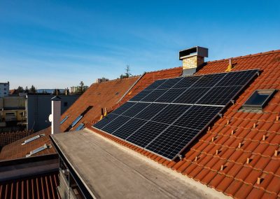 Fotovoltaické panely, rodinný dom