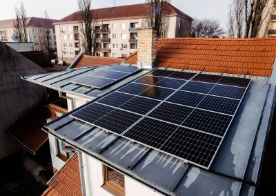 Fotovoltaické panely, rodinný dom